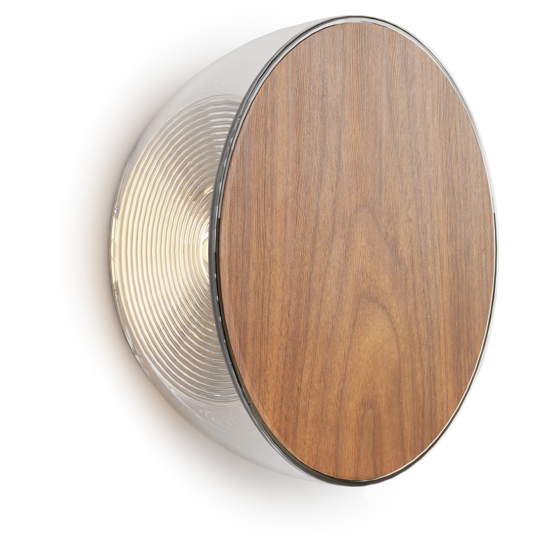 Ramen Mini 6 inch Oiled Walnut ADA Wall Sconce Wall Light